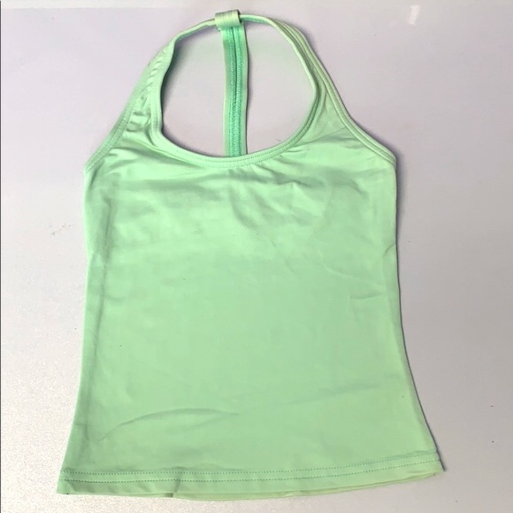 Racerback Halter Tank Dance/Fitness Bra Top NWOT